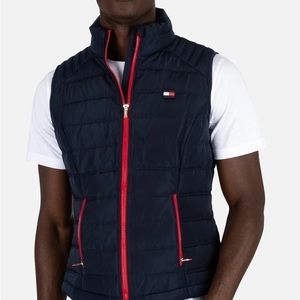MENS TOMMY HILFIGER QUILTED VEST